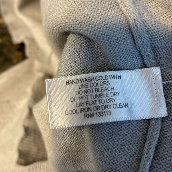 Lisa Todd Poncho Gray One Sleeve Sweater/Poncho S - Picture 5 of 6